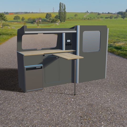 Campervan Kitchen Pod - VW T5/T6 SWB