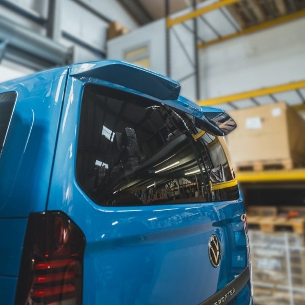 GT-SPORT rear spoiler for VW Transporter T7 and Ford Transit Custom V710