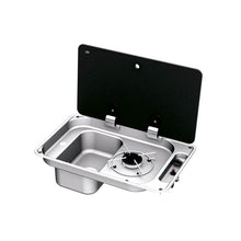 CAN FL1324 Single Hob & Sink Campervan Combination Unit L/H