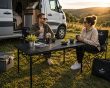 Royal Leisure Deluxe Aluminium Camping Table – Folding Slat Top Outdoor Table