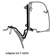 Thule Omnistor 4200 Awning Adapter for Westfalia Kepler One, Five and Six