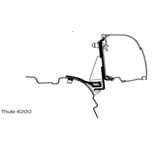 Thule Omnistor 4200 Awning Adapter for Transit Custom V710 and VW Transporter 2025 Multirail RHD