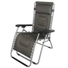 zero gravity camping chair reclining padded outdoor chair campervan