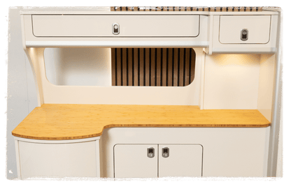Dirty Rock Austin kitchen LED lighting