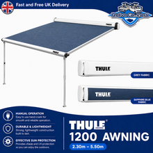 Thule Omnistor 1200 Caravan Awning – Manual Bag Awning with Rail Mount
