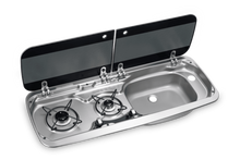 DOMETIC 9222  Sink+Hob  (left or right hand), PIEZO IGNITE Relive Campers