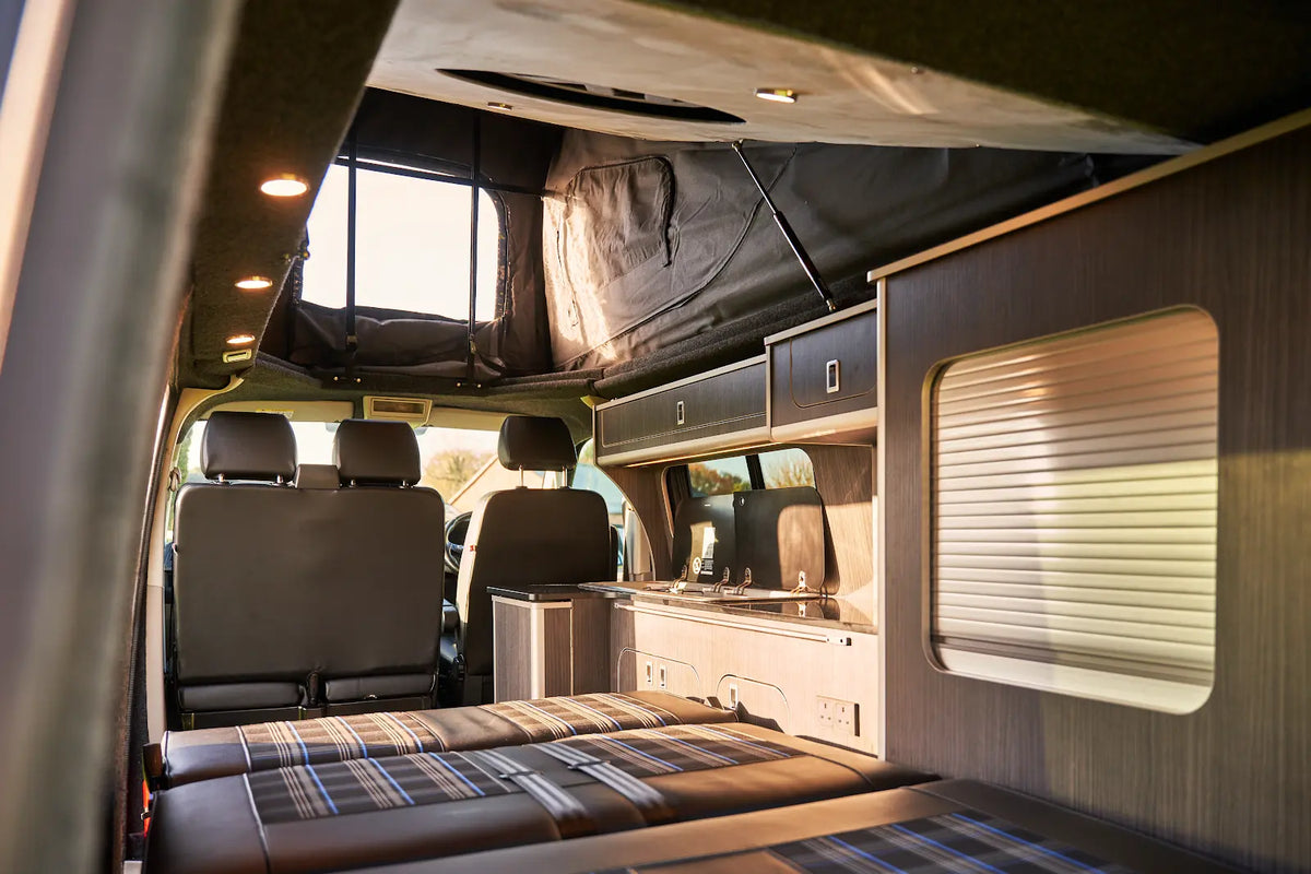 Finished Relive campervan interior