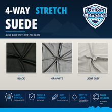 4-Way Stretch Faux Suede Van Lining – 1.5m Wide
