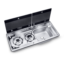 DOMETIC 9722  Sink+Hob (left or right hand), PIEZO IGNITE Relive Campers
