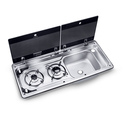 DOMETIC 9722  Sink+Hob (left or right hand), PIEZO IGNITE Relive Campers