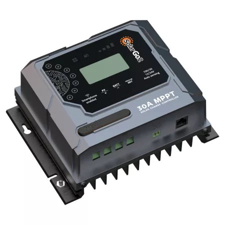 SolarGo2 100V 30A MPPT Solar controller with BT and Display Relive Campers and Conversions