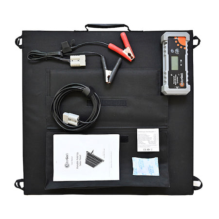 110W Fold Up Solar Panel With Controller Relive Campers and Conversions