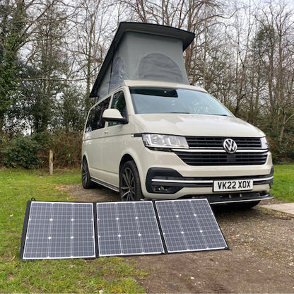 165W Fold Up Solar Panel With Controller Relive Campers and Conversions