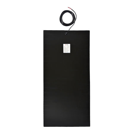 200W Semi-Flexi Solar Panel Black Rear Exit Relive Campers and Conversions