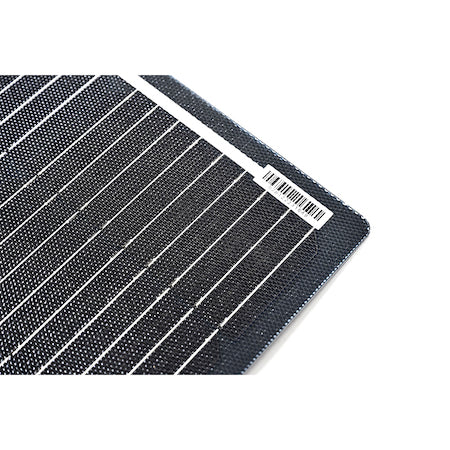 200W Semi-Flexi Solar Panel Black Rear Exit Relive Campers and Conversions
