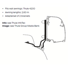 Thule Omnistor 4200 Awning Adapter for Transit Custom V710 Rapido Group