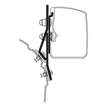 Thule Omnistor 3200 Awning Adapter for VW T4